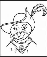 Puss Boots Coloring Pages Cats Master Printable Activity Coloringpagesfortoddlers Choose Board sketch template