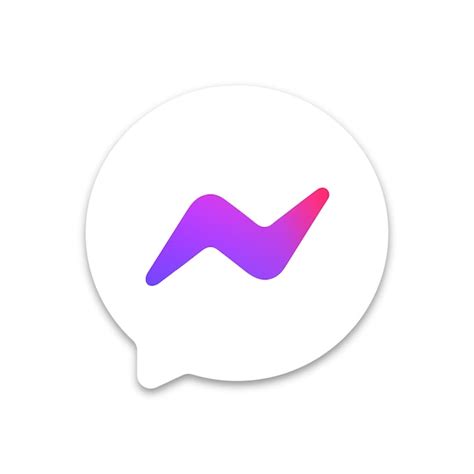 premium vector facebook messenger lite icon