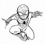 Spider Man Pages Coloring Homecoming Getcolorings sketch template