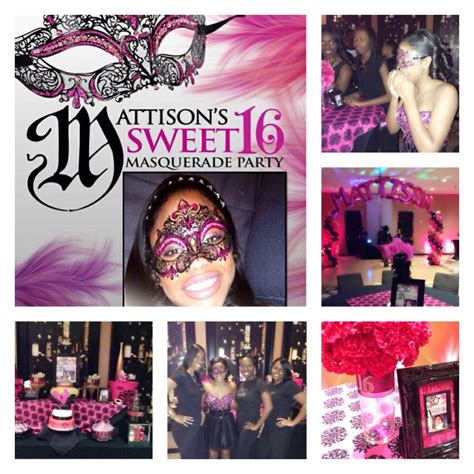 27 Best Masquerade Sweet 16 Images On Pinterest Mask Party