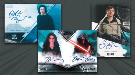 topps star wars stellar signatures collection is back the pop insider