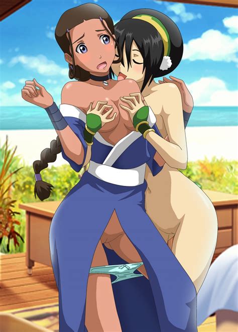 toph wanted to touch katara s boobs for a very long time… so stop wasting your life on waiting