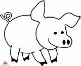 Pig Outline Clipart Clip Drawing Hog Peppa Cliparting Animals Clipartmag Drawings Getdrawings Sketch Kids Cliparts Search Roast Library Find Clipground sketch template
