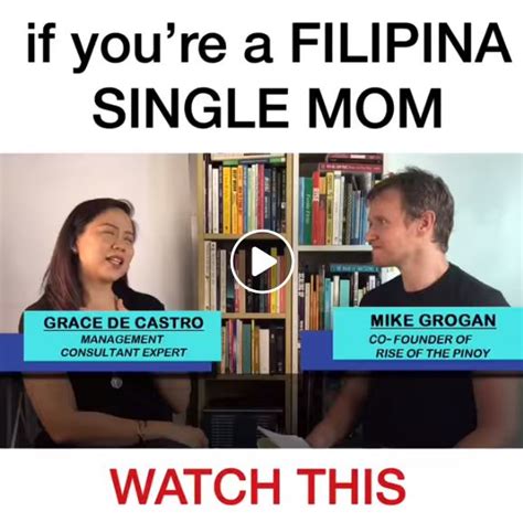 if you re a filipina single mom watch this good news