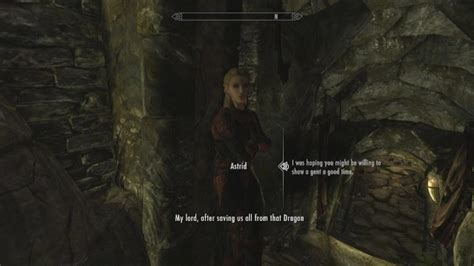 skyrim sex with astrid testing her loyalty to her
