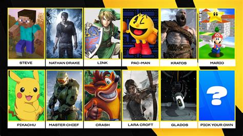 iconic video game characters   time page  gambaran