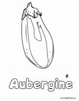 Aubergine Coloring Pages Vegetable Hellokids Color Print Online Choose Board sketch template