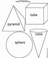Shapes Coloring Pages Kids 3d Preschool Printables Shape Kindergarten Esl Sphere Cube Cone Worksheet Pyramid Printable Paint Activities Learning Math sketch template