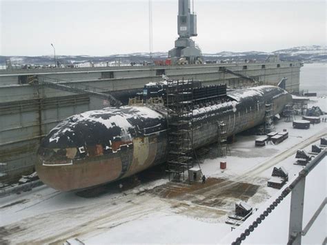 Russian Submarine Typhoon Russian Submarine Submarines Nuclear