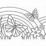 Butterfly Coloring Arthearty Buzzle sketch template