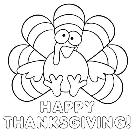 turkey coloring pages cute turkey  printable coloring pages