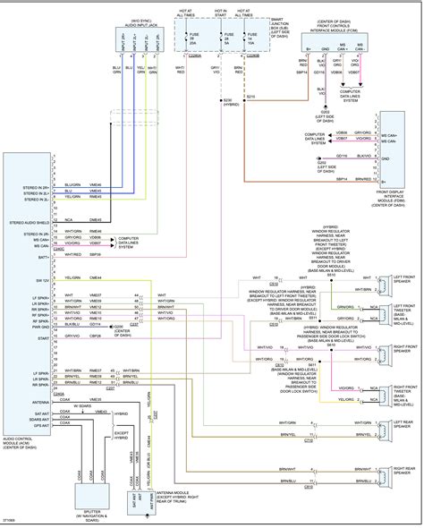 ford fusion sel   auto     wiring diagrams