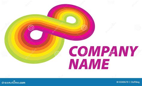 colorful logo stock vector illustration  element label