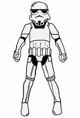 Stormtrooper Coloringonly Colorironline sketch template
