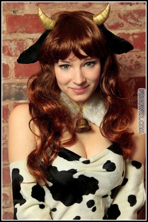Sexy Cow Cosplay Cow Woman Funower Anime Video Game Cosplay