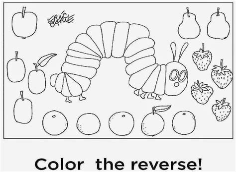 hungry caterpillar coloring pages printables  getcoloringscom