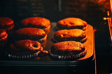 gambar menghasilkan labu cokelat pembakaran pencuci mulut kue