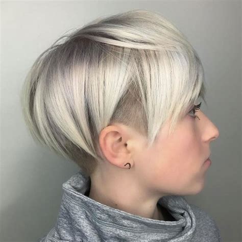 Short Blonde Hair Color Undercut Design 2018 2019 Hairstyles