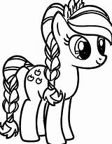 Games Pony Drawing Little Coloring Clipartmag sketch template