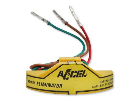 accel acc points eliminator kit  gm   points distributors