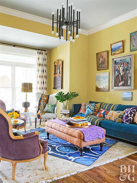 decorating ideas   yellow living room
