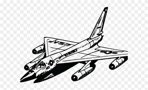 jet clipart  drawing fighter jet colouring pages png
