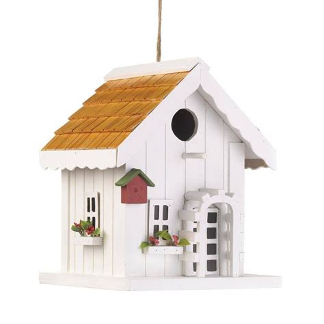 white classic style bird house garden birdhouses wood birdhouses birdhouse craft eclectic