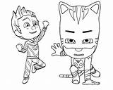 Pj Masks Catboy Mewarnai Romeo Ninjalinos Coloringpagesfortoddlers sketch template