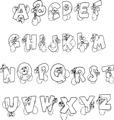 alphabet coloring pages lettering alphabet coloring books alphabet