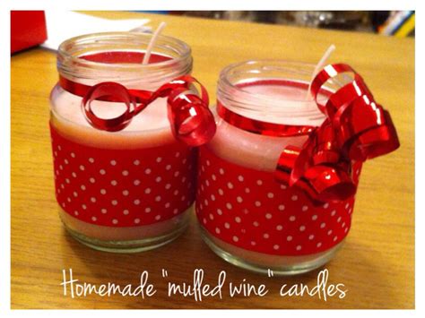 crafty     mulled wine scented christmas candles  becster