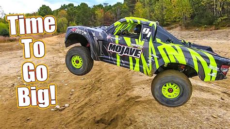 big  road action arrma mojave  blx  electric wd desert truck