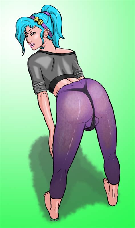 Wyann Bends Over In Yoga Pants By Savalkas Hentai Foundry