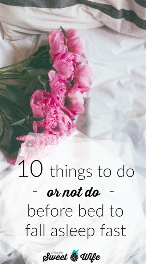10 things to do or not do before bed to fall asleep fast living the