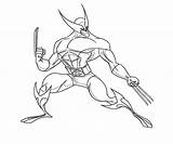 Wolverine Origins Coloriages sketch template
