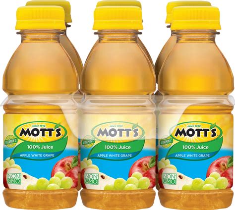 bottles motts  apple white grape juice  fl oz walmartcom