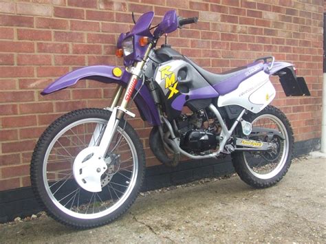 suzuki rmx  cc moto cross purple
