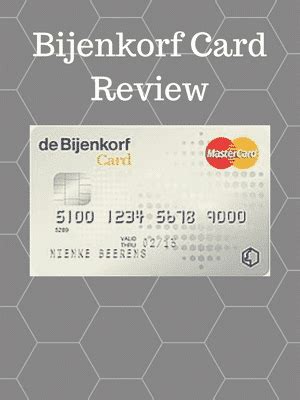 bijenkorf card review