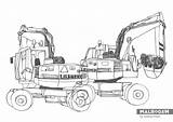 Bagger Malvorlagen Radlader Ausdrucken Kostenlos Digger Okanaganchild sketch template