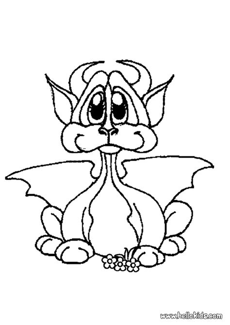 baby dragon coloring pages hellokidscom