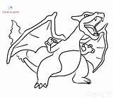 Charizard Pokemon Coloring Pages Getdrawings sketch template
