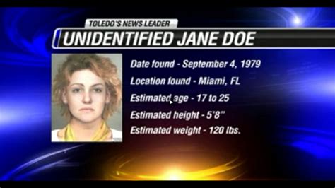 cold case police looking to identify jane doe found dead in florida
