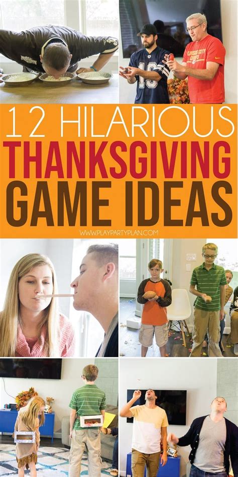 12 hilarious thanksgiving games everyone will love thanksgiving games