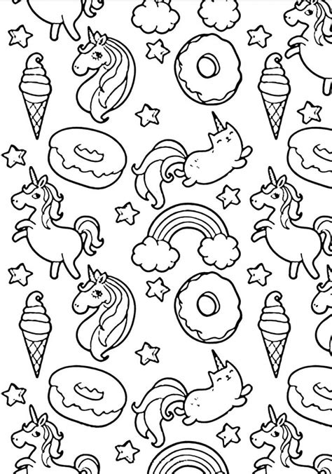 donut coloring pages  coloring pages  kids