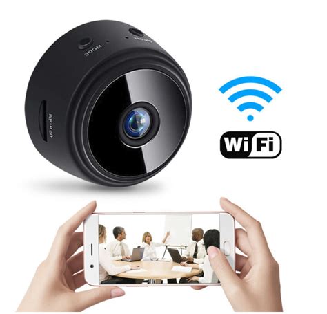 mini draadloze camera wifi p hd nachtvisie draadloos bewegingssensor  camilla