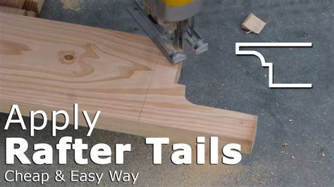pergola rafter tails templates