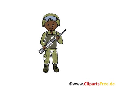 soldat clip art illustration