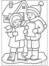 Singen Cantando Schnee Villancicos Sneeuw Weihnachtslied Coloriage Zingen Nieve Neige Chants Kleurplaten Malvorlagen Ausmalbilder Hiver Coloriages Natalizio Canto Canti Villancico sketch template