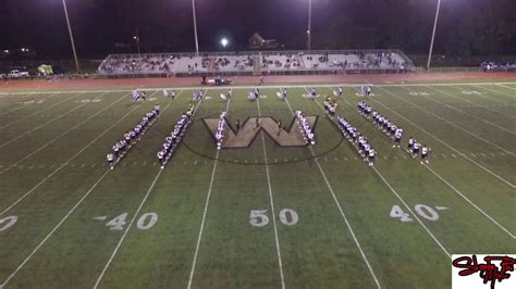 whitehaven halftime showdrone view youtube