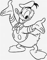 Donald Duck Coloring Pages Cartoon Printable Baby Kids Mouse Mickey Clipart Print Drawing Funny Disney Color Sheet Getdrawings Various Sheets sketch template