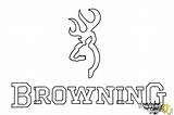 Browning Symbol Draw Coloring Drawingnow Step sketch template